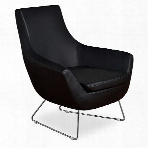 Aeon Furniture Parker Accent Chair In Black