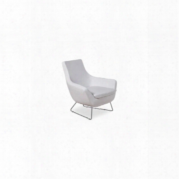 Aeon Furniture Parker Accent Chair In White