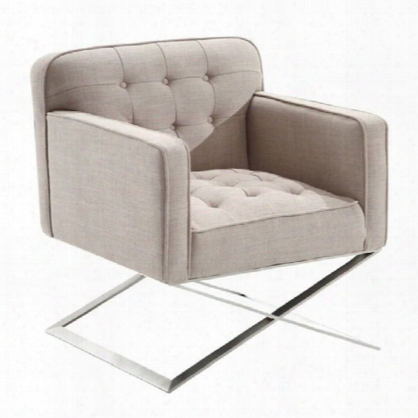 Armen Living Chilton Chair In Gray