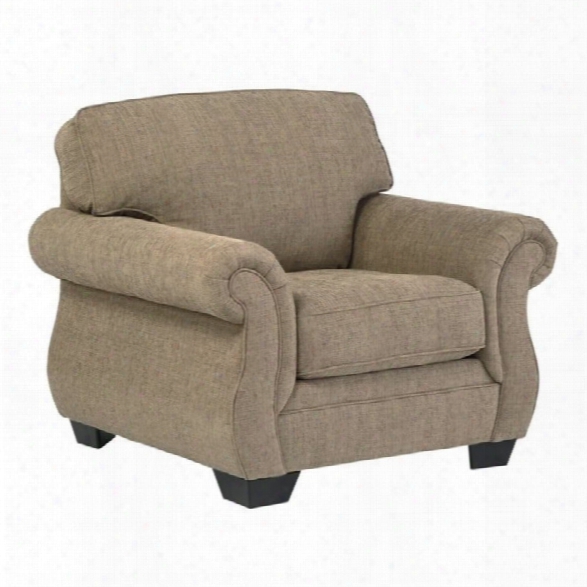 Ashley Tailya Fabric Chair In Barley