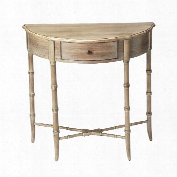 Butler Specialty Masterpiece Demilune Console Table In Gray