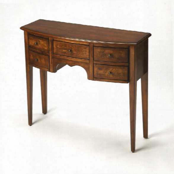 Butler Specialty Masterpiece Lawson Console Table In Antique Cherry