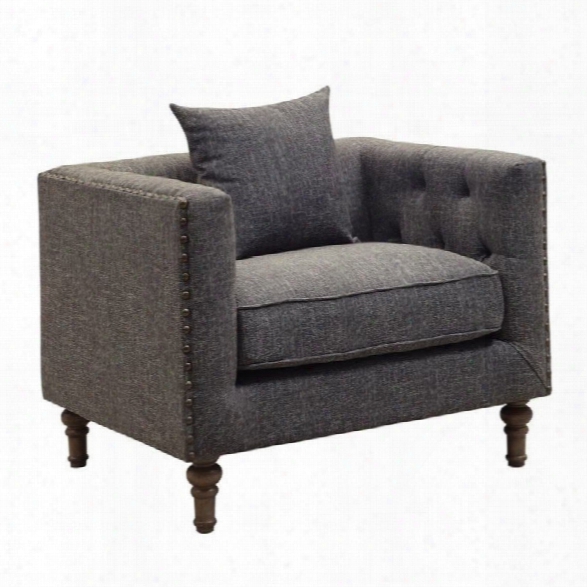 Coaster Ellery Accent Chair In Gray