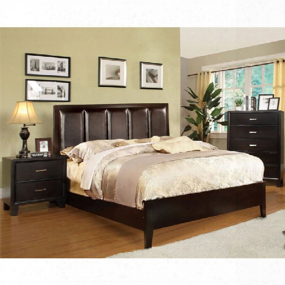Furniture Of America Cruzina 3 Piece California King Bedroom Set