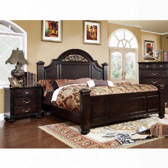 Frniture Of America Damos 2 Piece Panel California King Bedroom Set