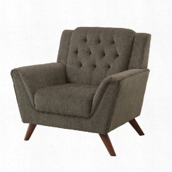 Furniture Of America Graham Tufted Accent Chair In Gray