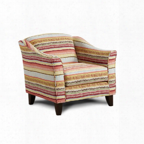 Furniture Of America Hillman Modern Fabric Accent Chair