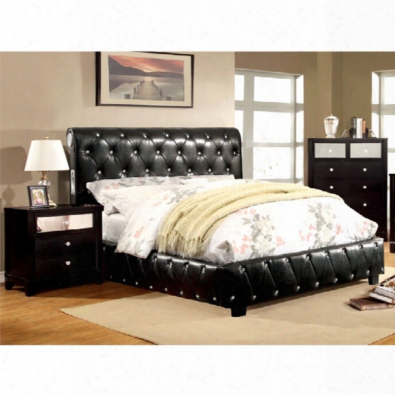 Furniture Of America Morella 3 Piece California King Bedroom Set