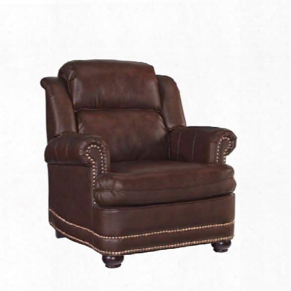 Home Styles Beau Accent Chair In Brown