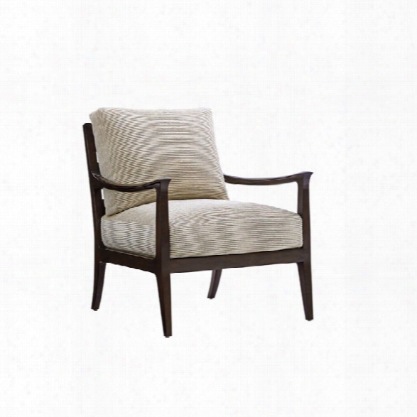 Lexington Laurel Canyon Miramar Accent Chair In  Ivory