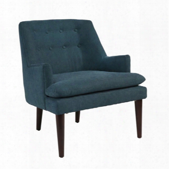 Makllaine Mid Century Accent Chair In Teal