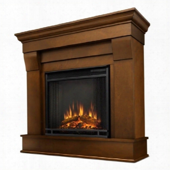 Real Flame Chateau Electric Fireplace In Espresso Finish