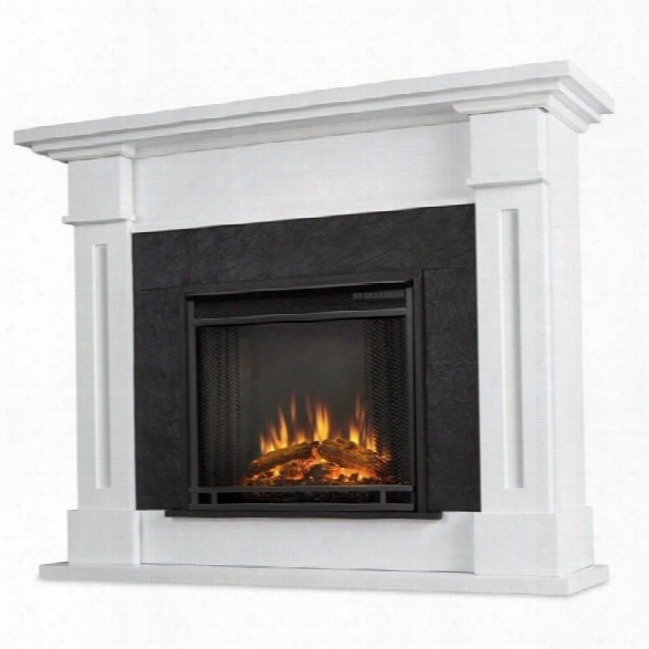 Real Flame Kipling Electric Fireplace White