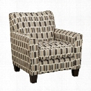 Ashley Janley Fabric Accent Chair in Nugat