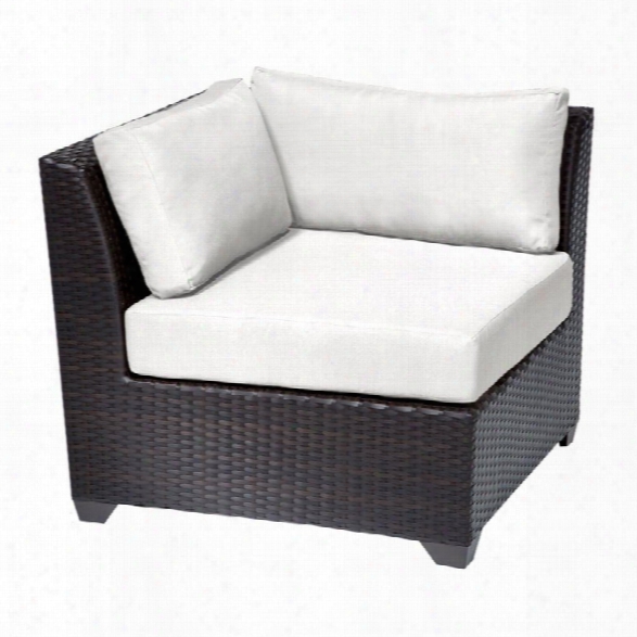 Tkc Barbados Corner Patio Chair In Gray (set Of 2)