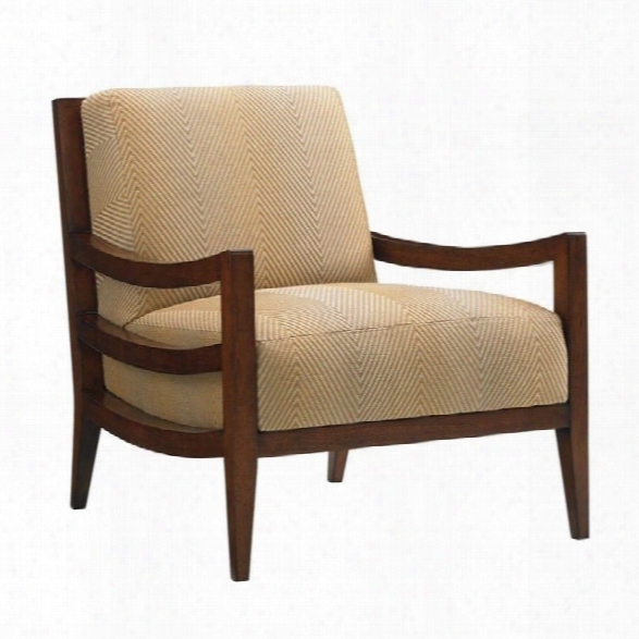 Tommy Bahama Island Fusion Singapore Fabric Chair In Beige