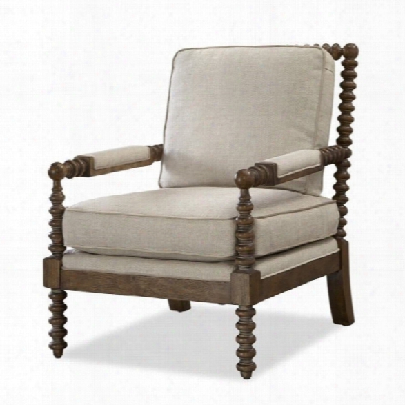 Universal Furniture Sundance Upholstered Soho Accent Chair In Linen