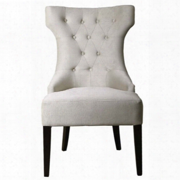 Uttermost Arlette Tufted Wing Chair