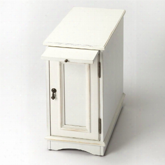 Butler Specialty Masterpiece Harling End Table In Cottage White