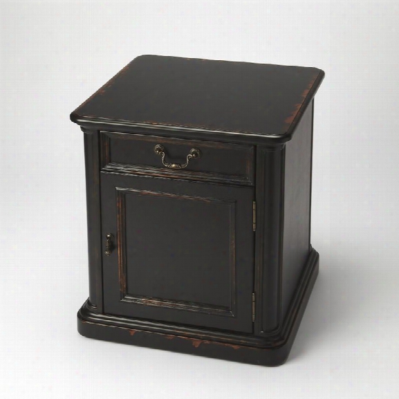 Butler Specialty Masterpiece Thayer End Table In Midnight Rose