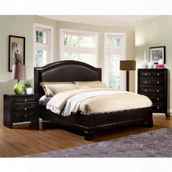 Furniiture Of America Basonne 3 Piece California King Bedroom Set