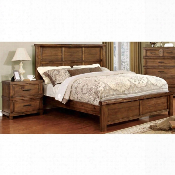 Furniture Of America Cynthia 2 Piece California King Panel Bedroom Set