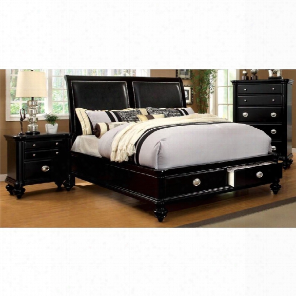 Furniture Of America Helene 2 Piece Storage California King Bedroom Set