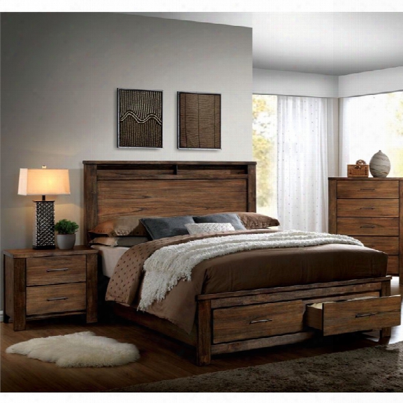 Furniture Of America Nangetti 2 Piece California King Bedroom Set