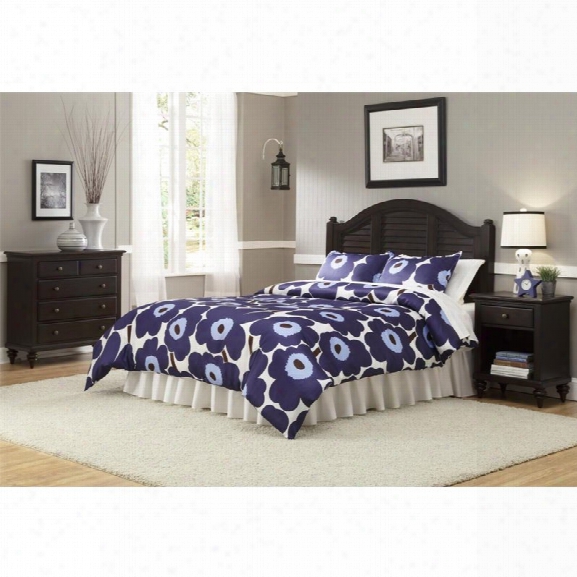 Home Styles Bermuda King Headboard With Nightstand And Chest