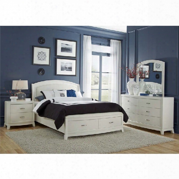 Liberty Furniture Avalon Ii 4 Piece Queen Storage Panel Bedroom Set