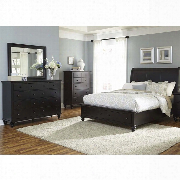 Liberty Furniture Hamilton Iii 4 Piece Queen Storage Bedroom Set