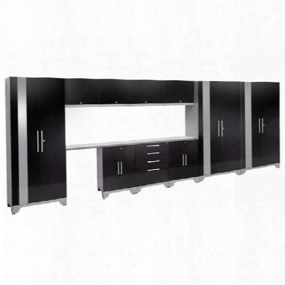 Newage Performance 2.0 12 Piece Cabinet Set In Black