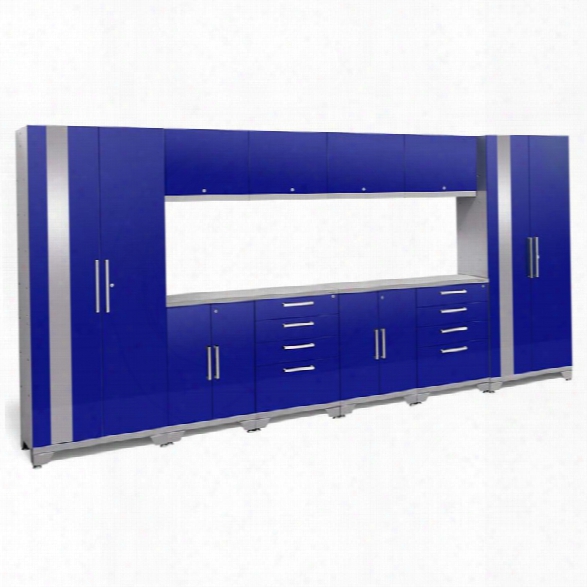 Newage Performance 2.0 12 Piece Cabinet Set In Blue