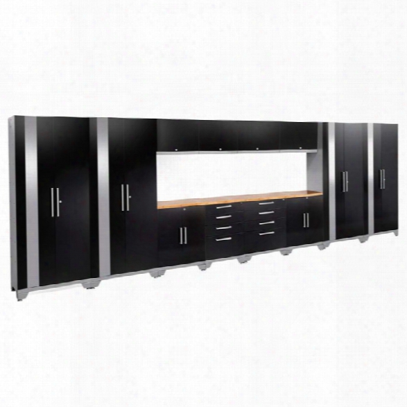 Newage Performance 2.0 14 Piece Cabinet Set In Black