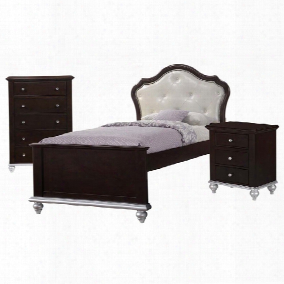 Picket House Furnishings Alli 4 Piece Twin Platform Bedroom Set