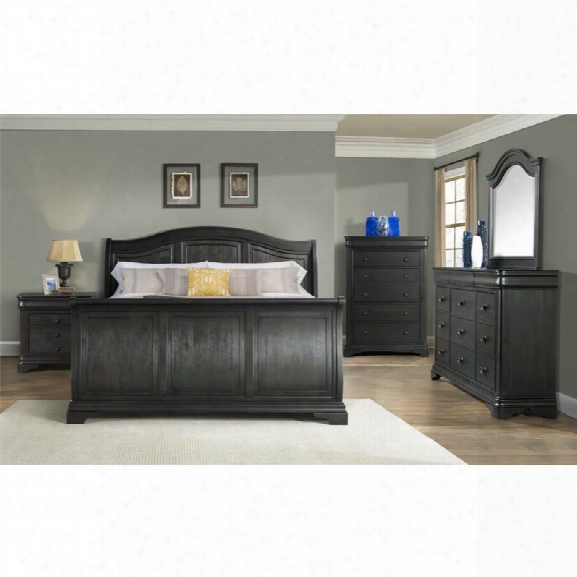 Picket House Furnishings Conley 6 Piece Queen Sleigh Bedroom Set