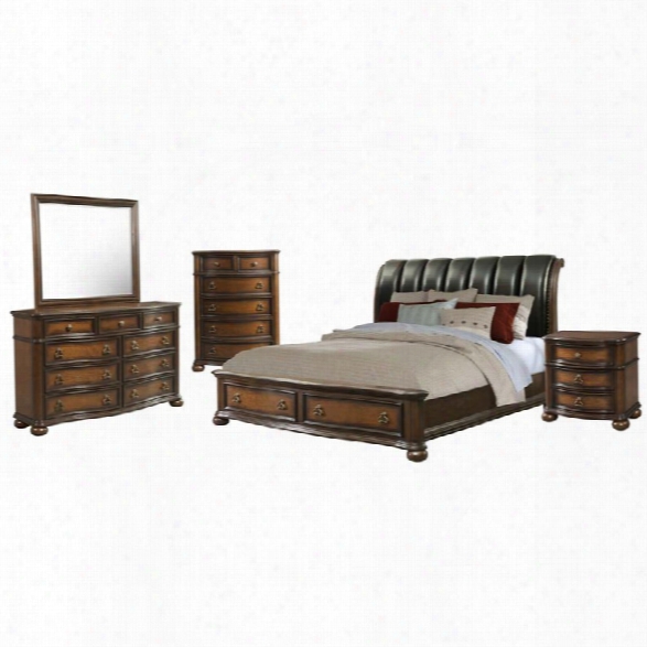 Picket House Furnishings Pentos 5 Piece Queen Storage Bedroom Set