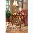 Butler Specialty Masterpiece Oval Wood Accent Table-Plantation Cherry