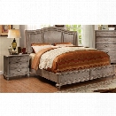 Furniture of America Calpa 2 Piece Queen Panel Bedroom Set