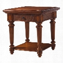 Tommy Bahama Home Island Estate Boca End Table in Plantation