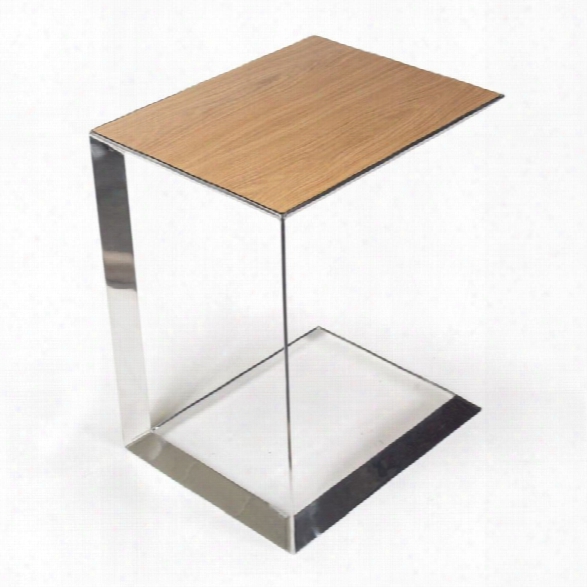 Aeon Furniture By Sean Dix Capri End Table In White Oak