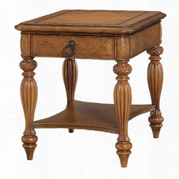 American Drew Grand Isle End Table In Amber