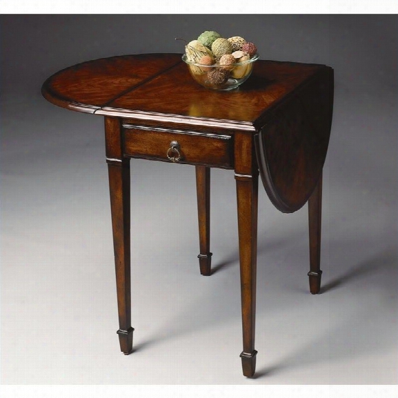 Butler Specialty Pembroke Table In Plantation Cherry Finish