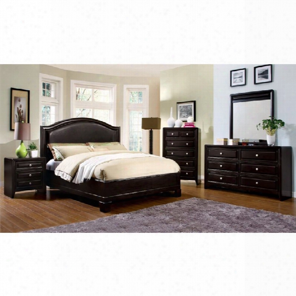 Furniture Of America Basonne 4 Piece California King Bedroom Set