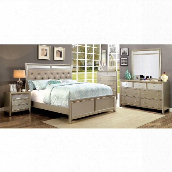 Furniture Of Amdrica Maire 4 Piece California King Bedroom Set