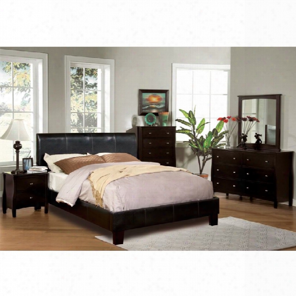 Furniture Of America Mevea 4 Piece California King Bedroom Set