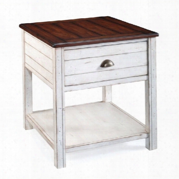 Magnussen Bellhaven Wood Rectangular End Table