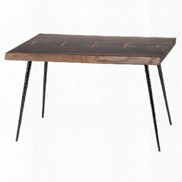 Nuevo Nexa End Table In Seared Brown