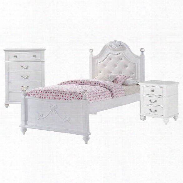 Picket House Furnishings Annie 4 Piece Twin Platform Bedroom Set