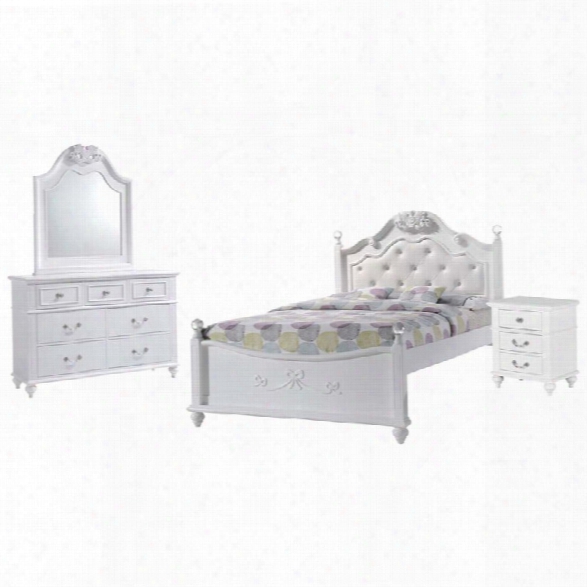 Picket House Furnishings Annie 5 Piece Full Platform Bedroom Set